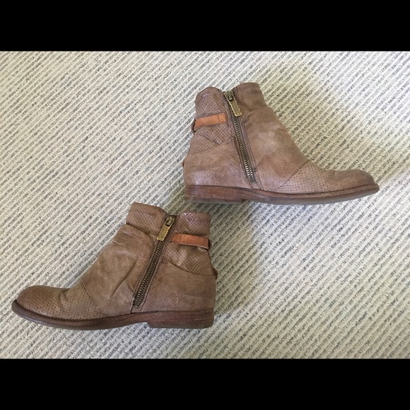 A.S 98 short leather boots size 6/36 - Picture 2 of 4